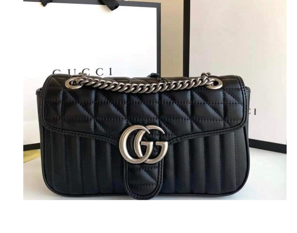 Mirror Bags- GG Black Marmont