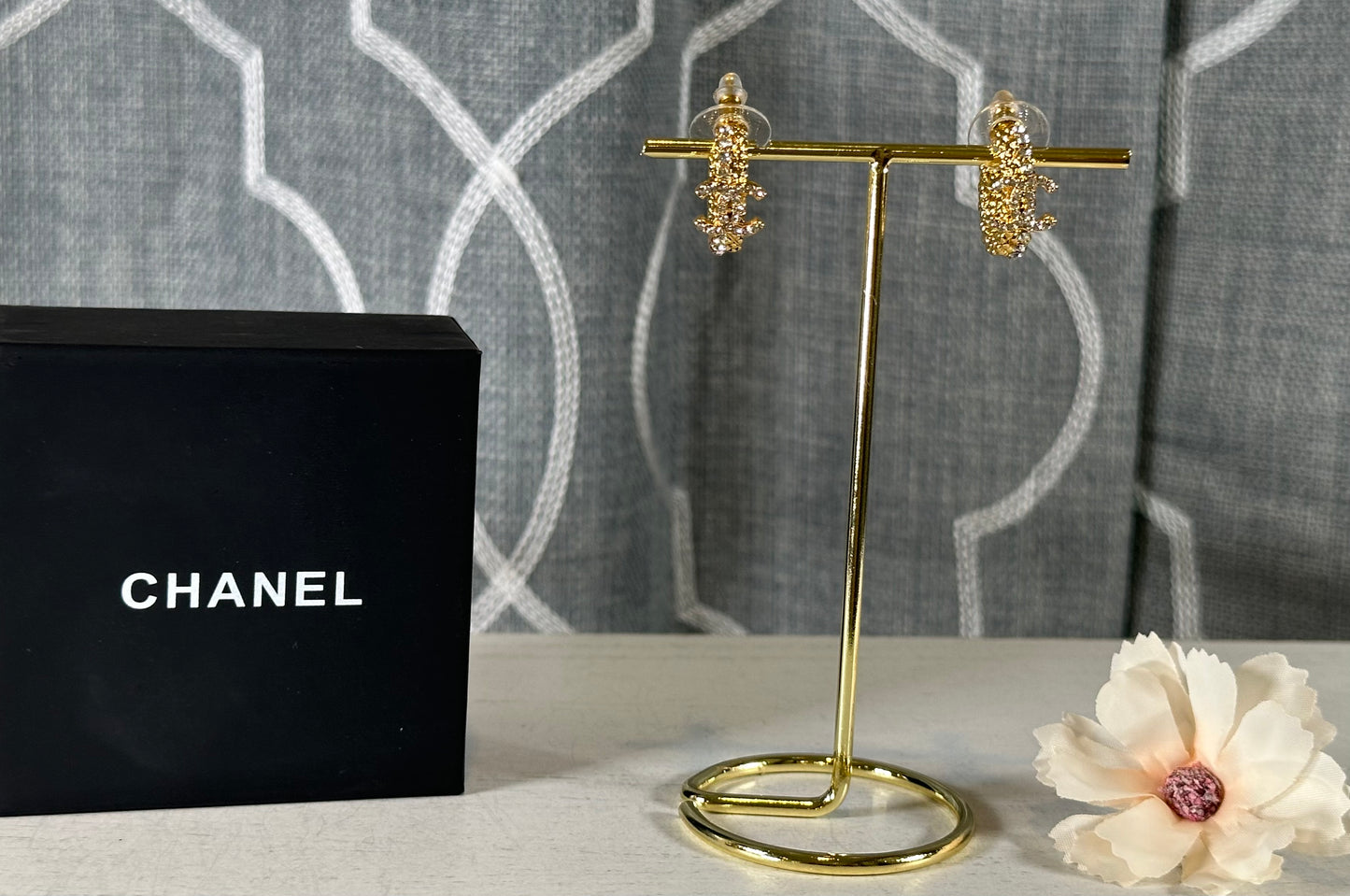 Earring- CC Small Gold Hoops