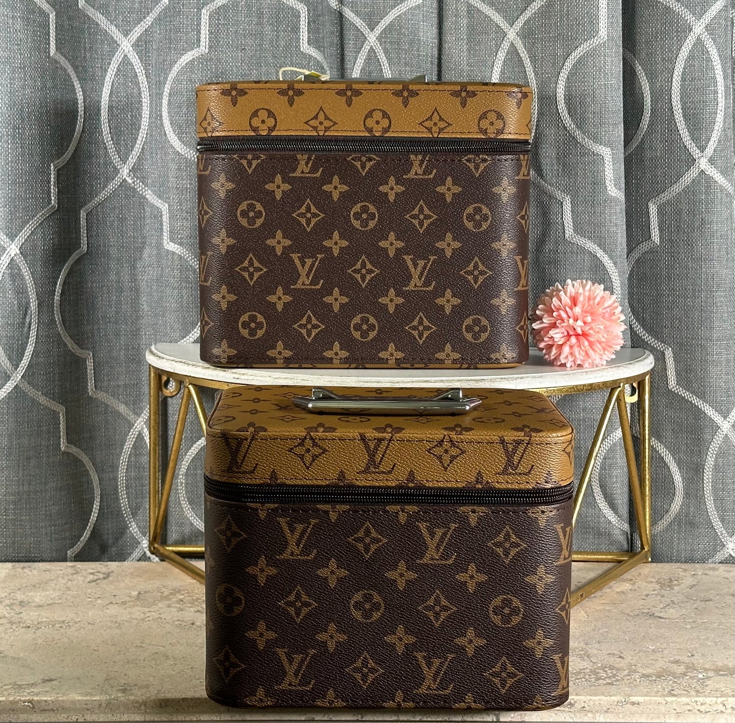 Mirror Bags- Makeup Bag Set of 2