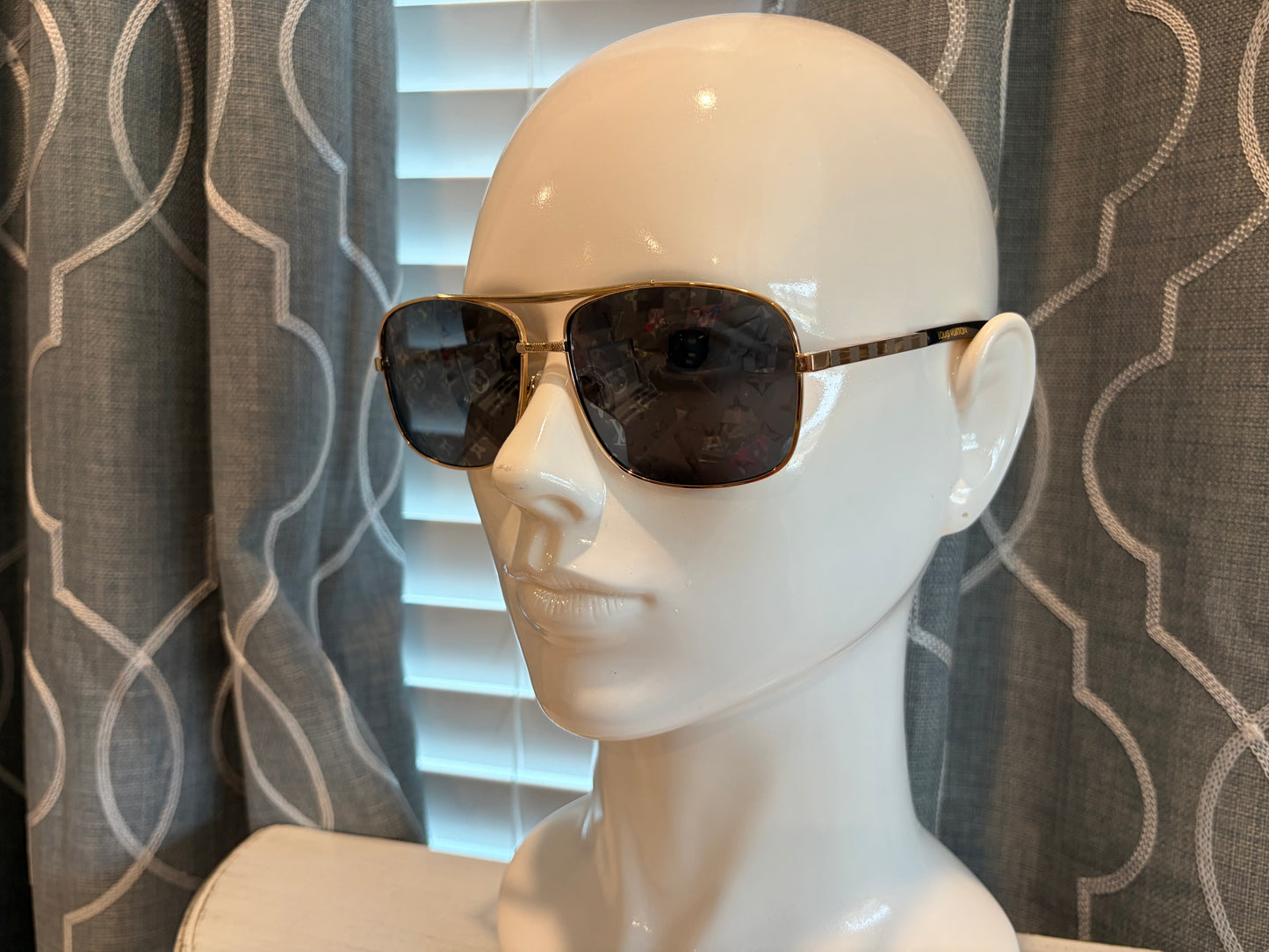 Luxury Sunglasses- Men’s/Unisex- Lulu Mono Lens Gold