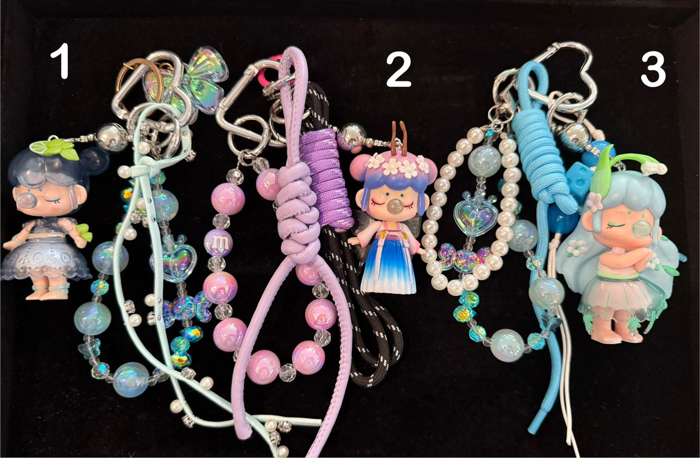 Bag Charm Set A- Price Per Chain