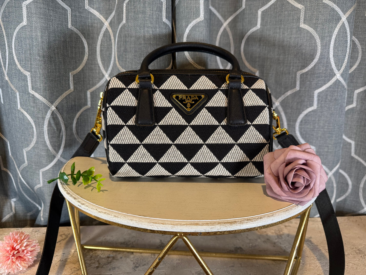 Mirror Bags- Pra Black and Gray Speedy