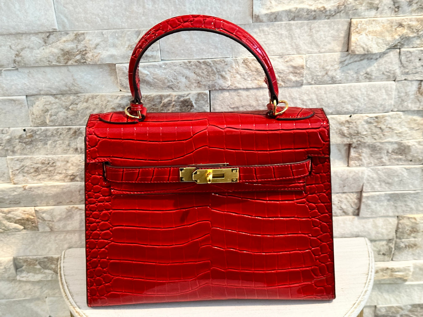 Red Croc KK Bag