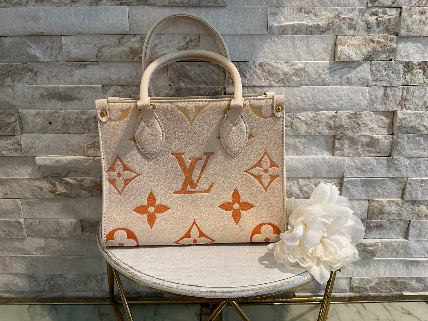 Mirror Bags- Orange PM Lulu On The Go