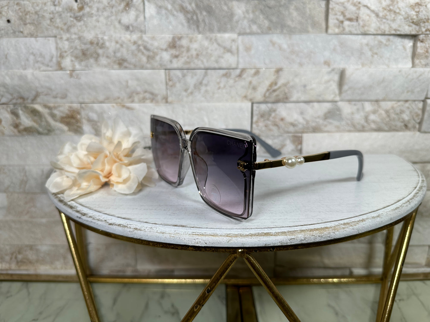 Sunglasses- CC Pearl Dusty Blue
