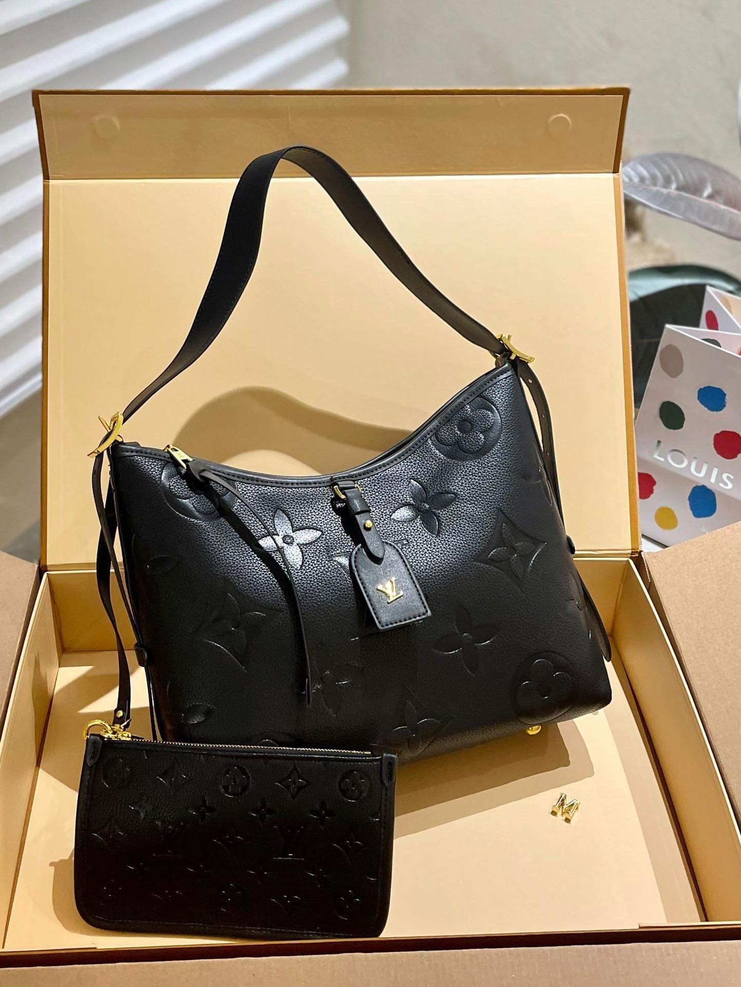 Mirror Bags- Lulu Black Carry All