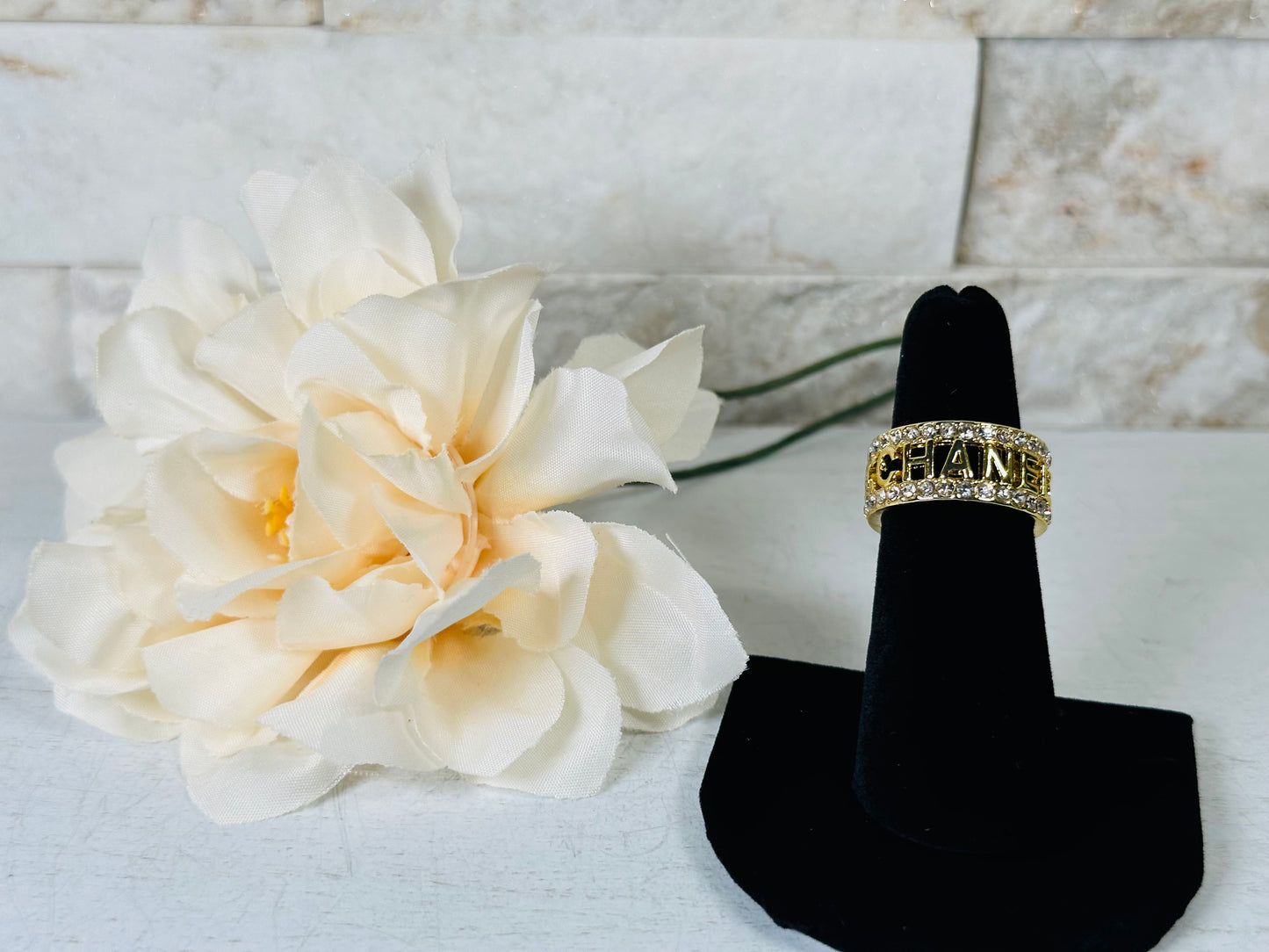 Ring- CC Gold Bling Full Name- Size 6