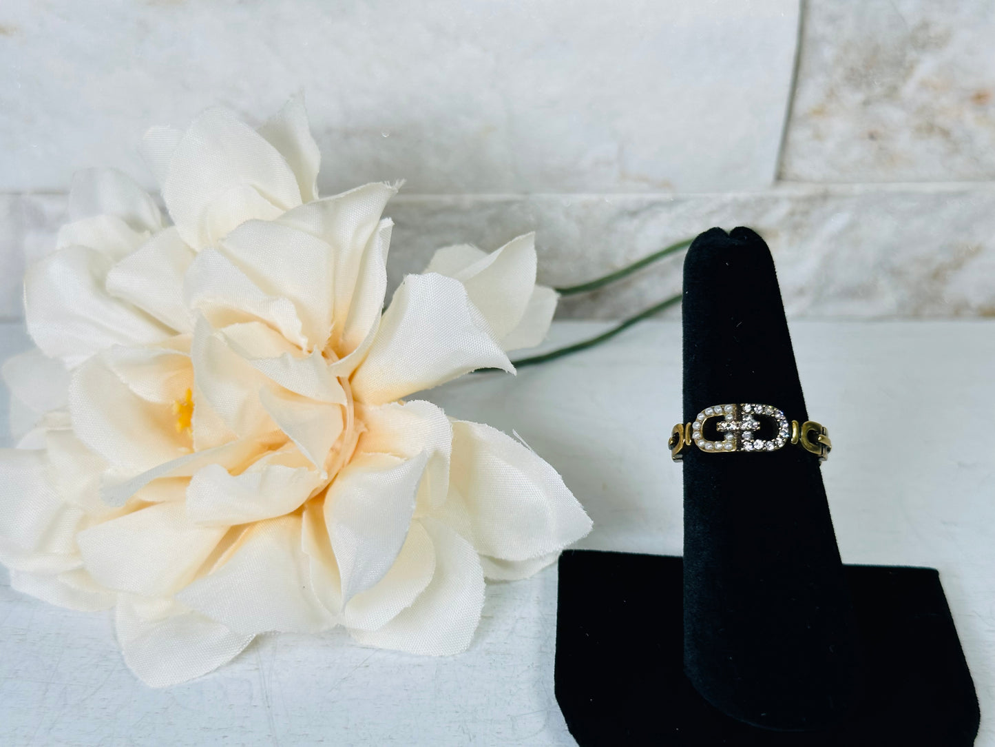 Ring- CD Ring Brass- Adjustable