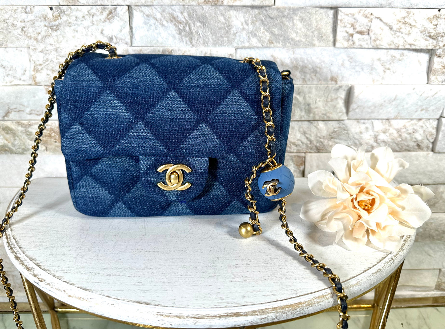 Mirror Bag- CC Denim Crossbody