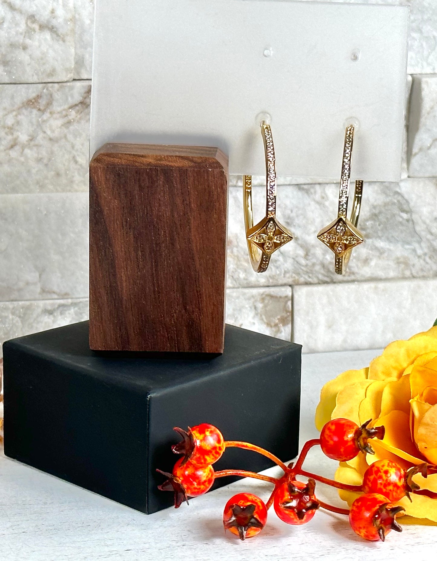 Earrings- Lulu Large Hoops