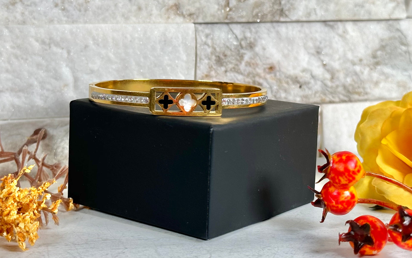 Bangles- VC Gold Black and White