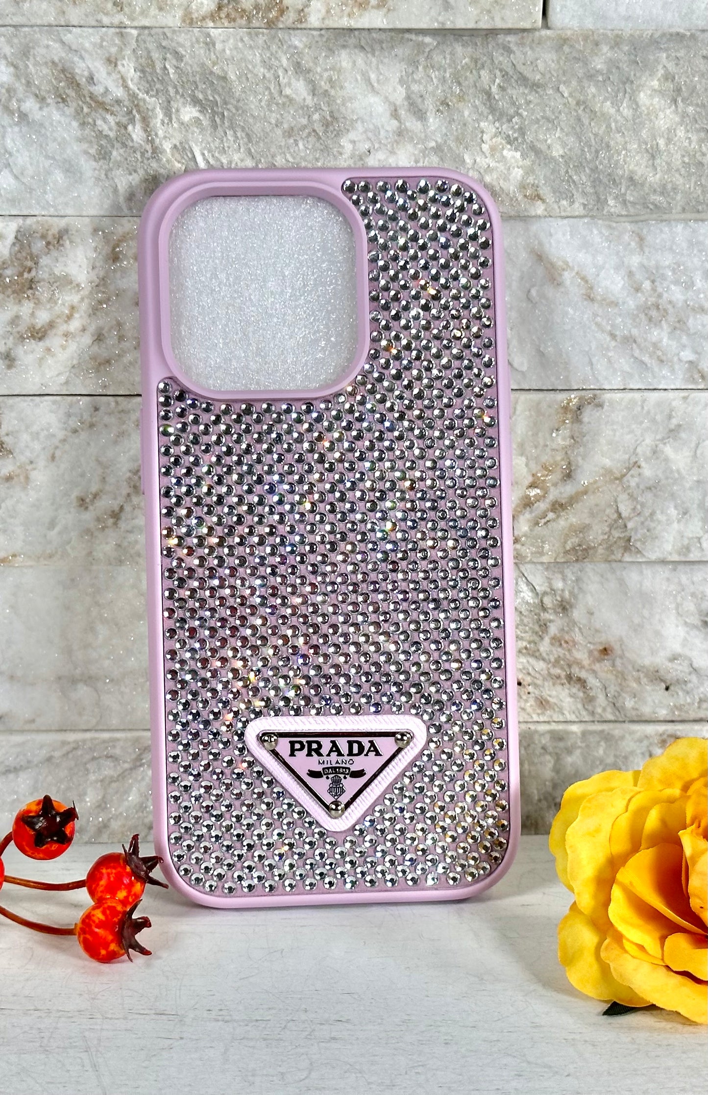 Fall Phone Case- IPhone 14 Pro- Pra Purple Sparkle