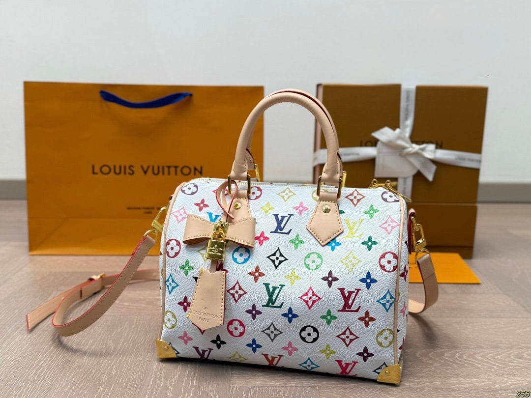 Mirror Bags- Lulu Multi-Color Speedy 25