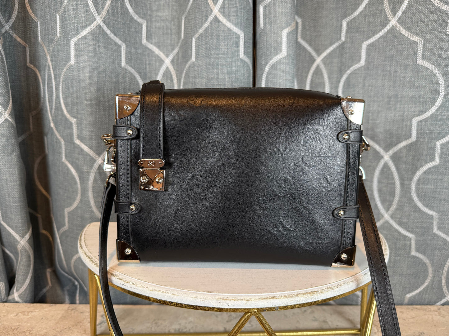 Mirror Bags- Lulu Black Side Trunk Black Mono