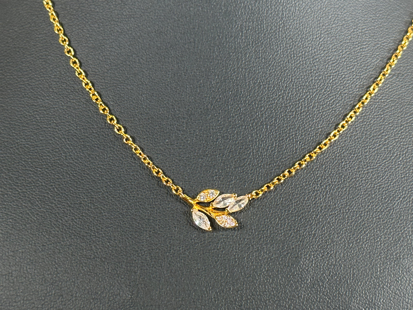 Jewelry Sets- Tiff Gold Leaf Set