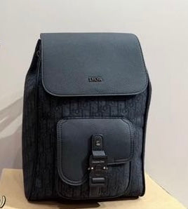 Mirror Bags- CD Black Bagpack