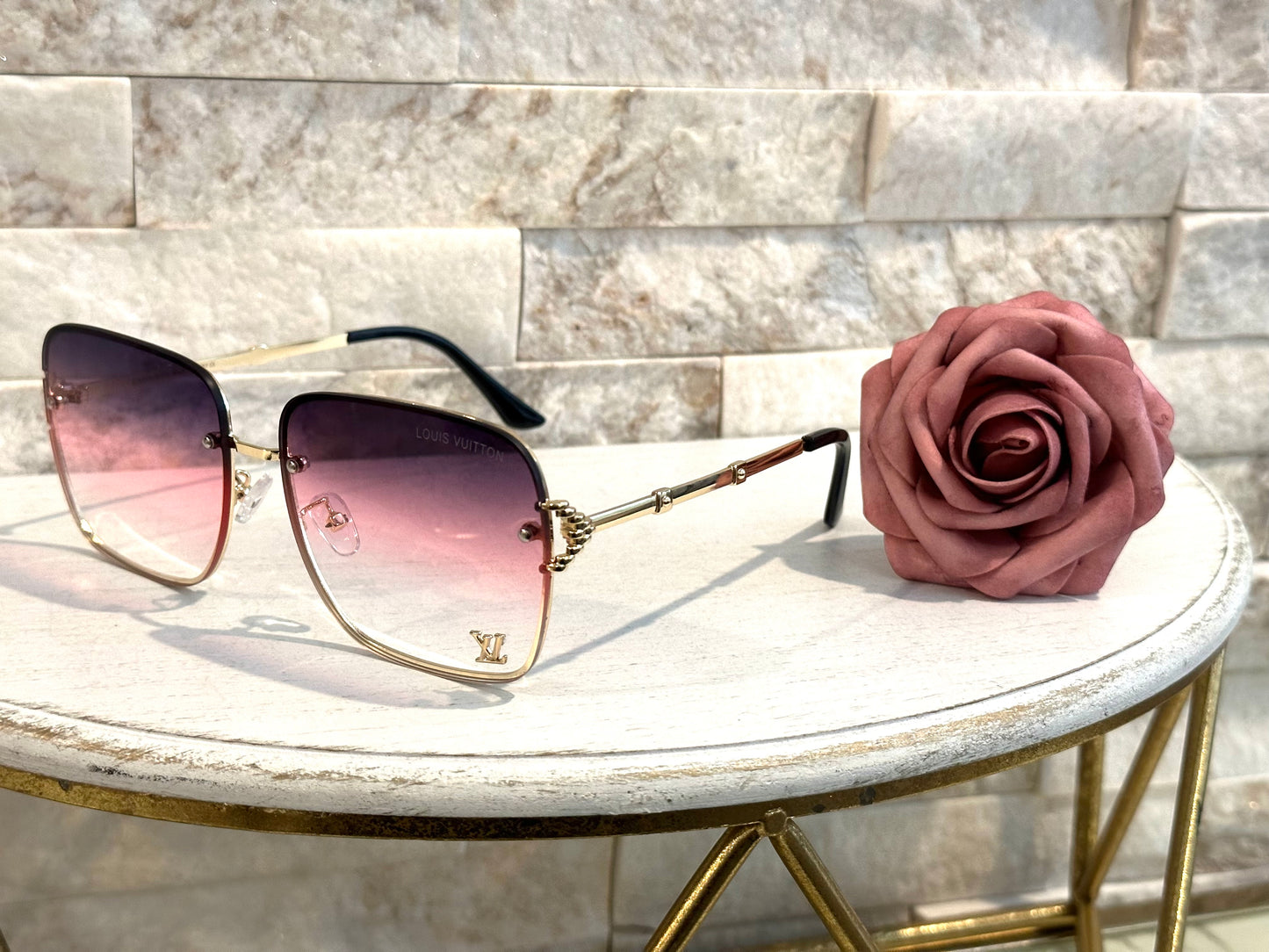 Luxury Sunglasses- Box 3- Lulu Gold Ombre