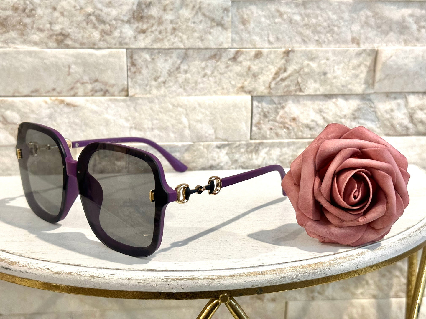 Luxury Sunglasses- Box 5- CD Purple Horsebit