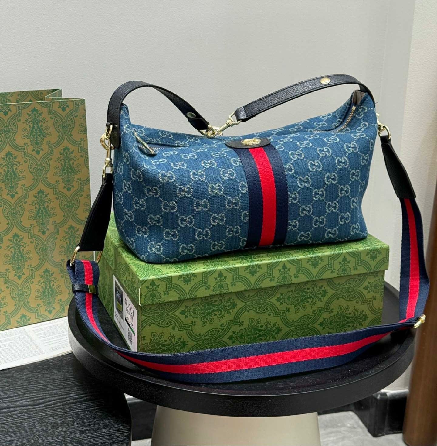 Mirror Bags- GG Hobo, Denim