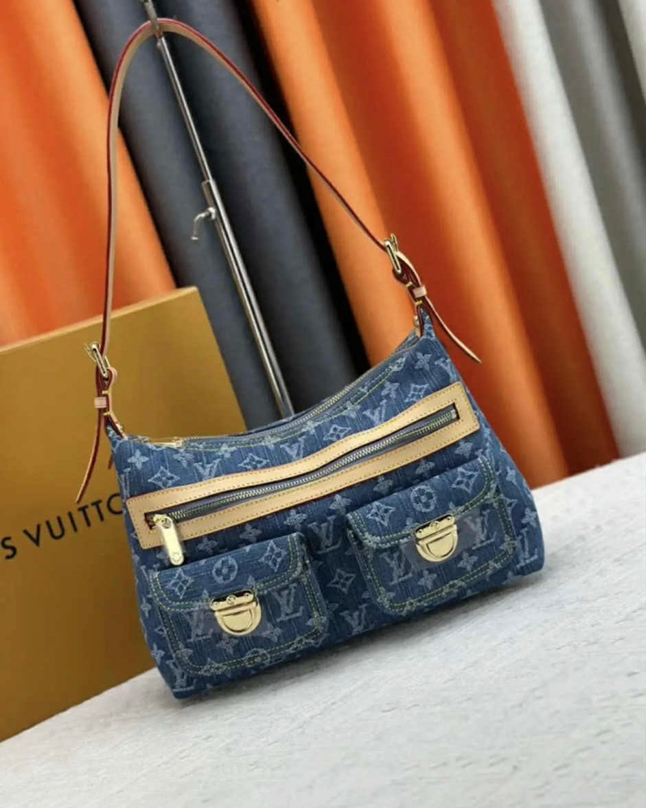 Mirror Bags- Lulu Denim Shoulder Bag