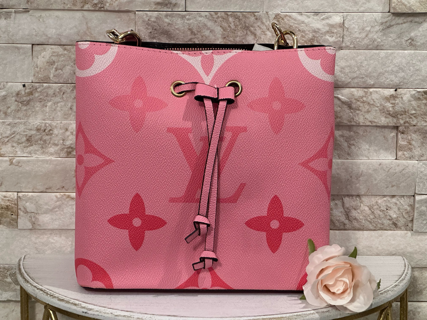 Mirror Bags- Pink Bucket Lulu