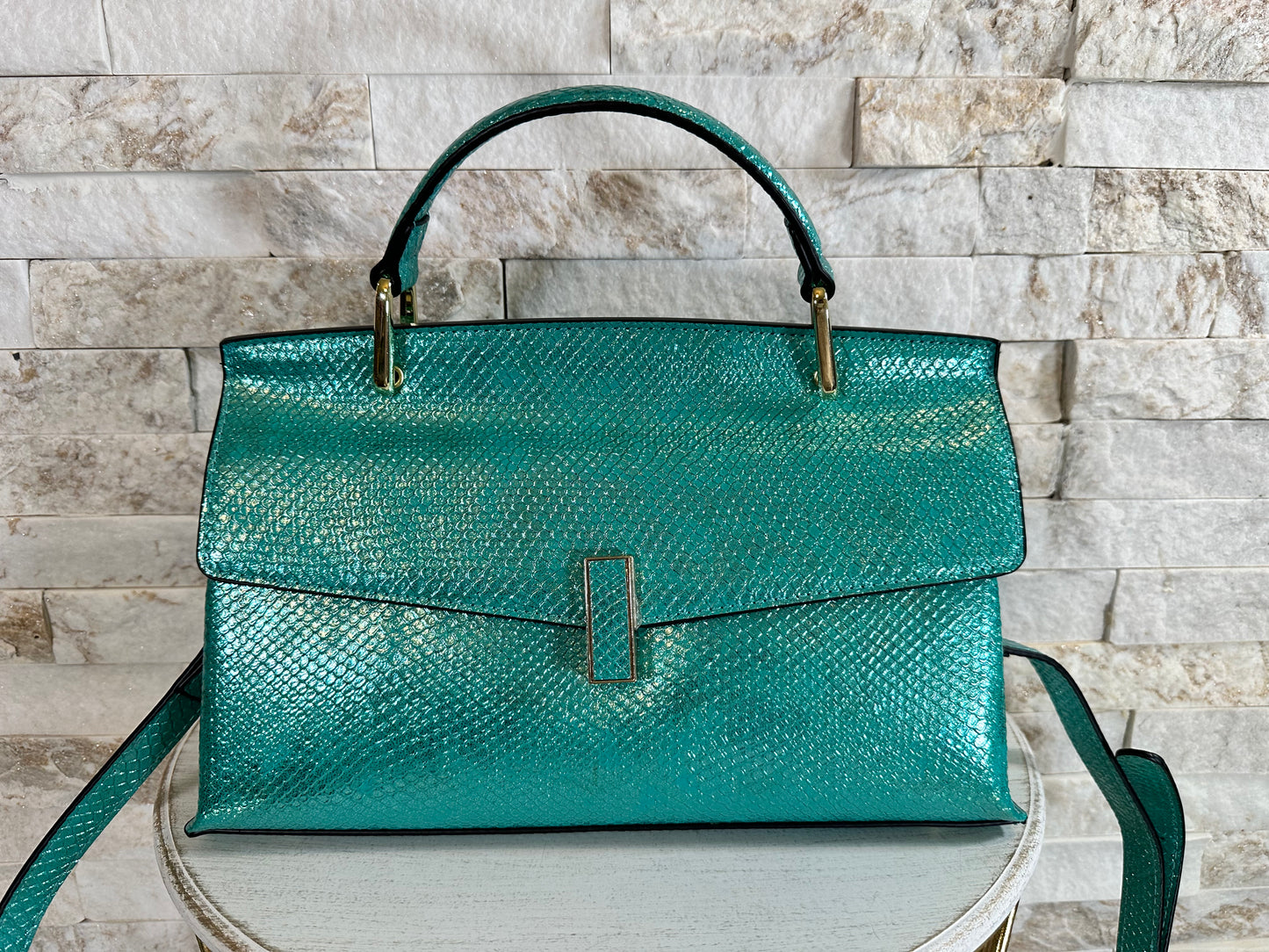 Teal Mermaid Bag