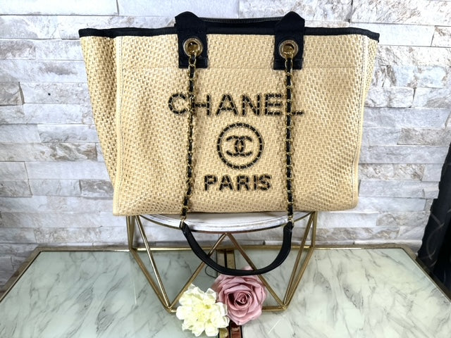 Mirror Bags- Yellow Woven CC Tote