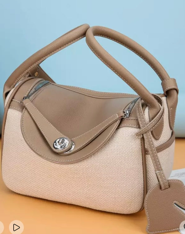 Light Brown Canvas Inspired Lin Lin