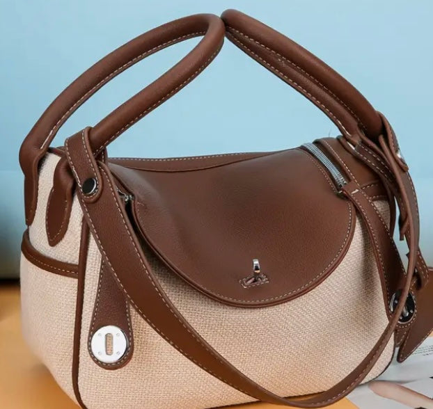 Brown Canvas Inspired Lin Lin