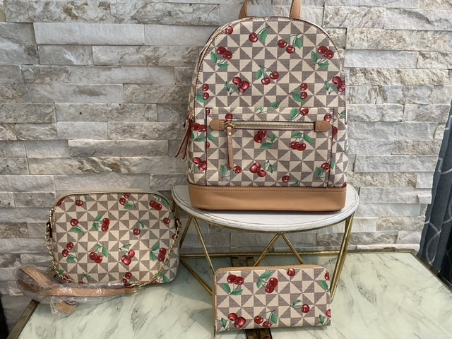 Beige BB Inspired Bag Pack