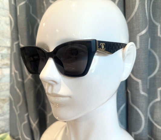 Luxury Sunglasses- CC Black Diamond Cut