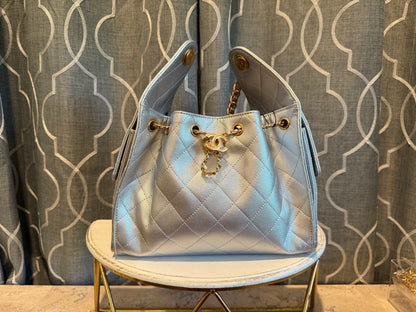 Mirror Bags- CC 25 Medium Silver