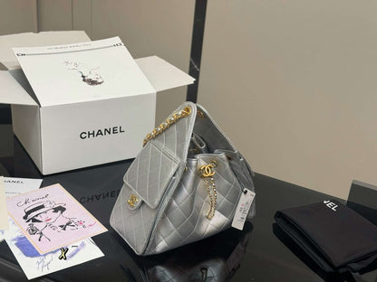 Mirror Bags- CC 25 Medium Silver