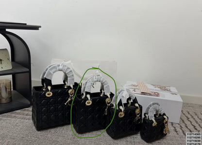 Mirror Bags- CD Lady D Black 20cm