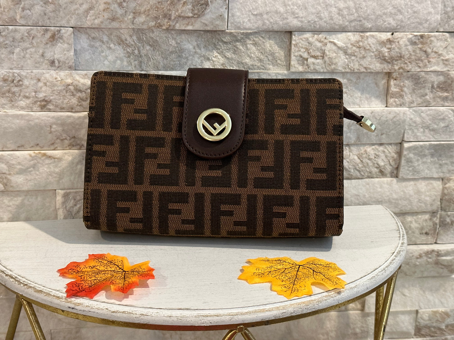 Fall New Arrivals- Mirror Bags- Brown Fen Fen Bag