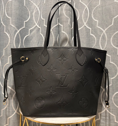 Mirror Bags- Lulu Neverful MM- Black