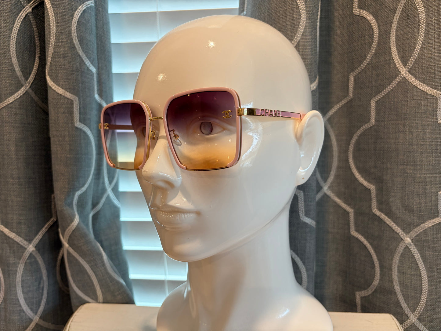 Luxury Sunglasses- CC Pink Sunset