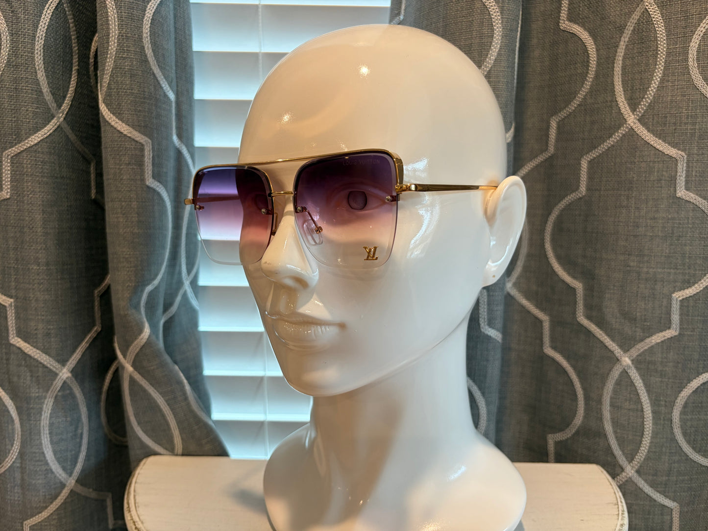 Luxury Sunglasses- Lulu Purple Ombré