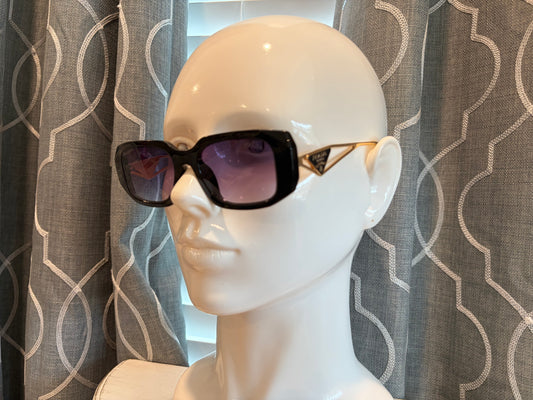 Luxury Sunglasses- Pra Black and Pink