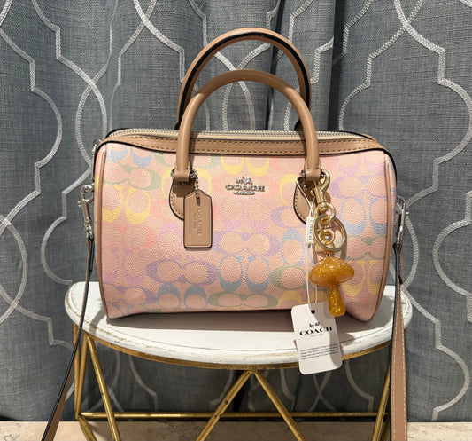 Mirror Bags- CH Rowan Satchel Rainbow Pastel 25cm
