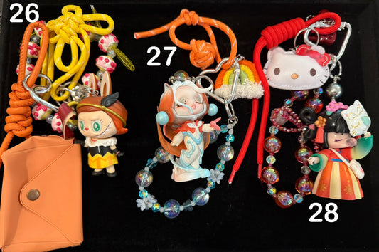 Bag Charm Chain Set J -  Price per chain