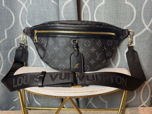 Mirror Bags- Lulu High Rise Mono Black