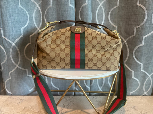 Mirror Bags- GG Hobo- Brown
