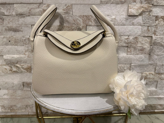 Inspired Bags- Cream White Large Lin Lin