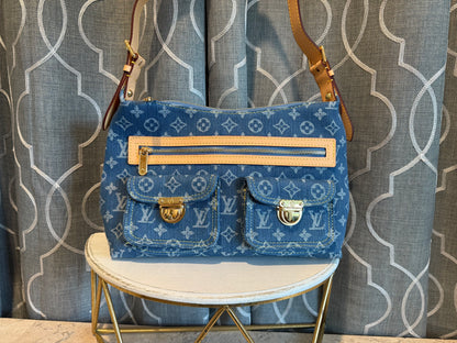 Mirror Bags- Lulu Denim Shoulder Bag