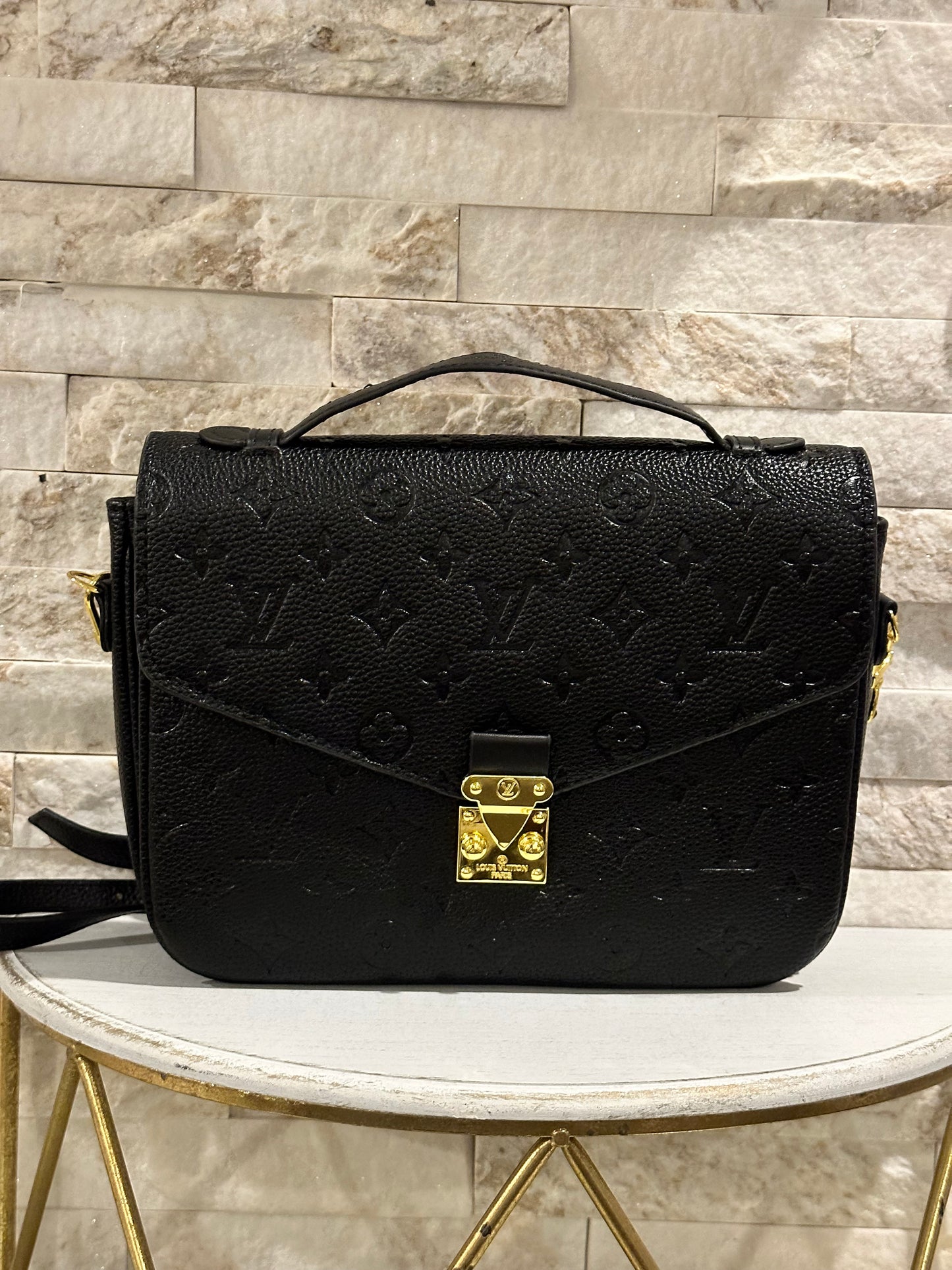 Mirror Bag- Black Lulu Métis Bag