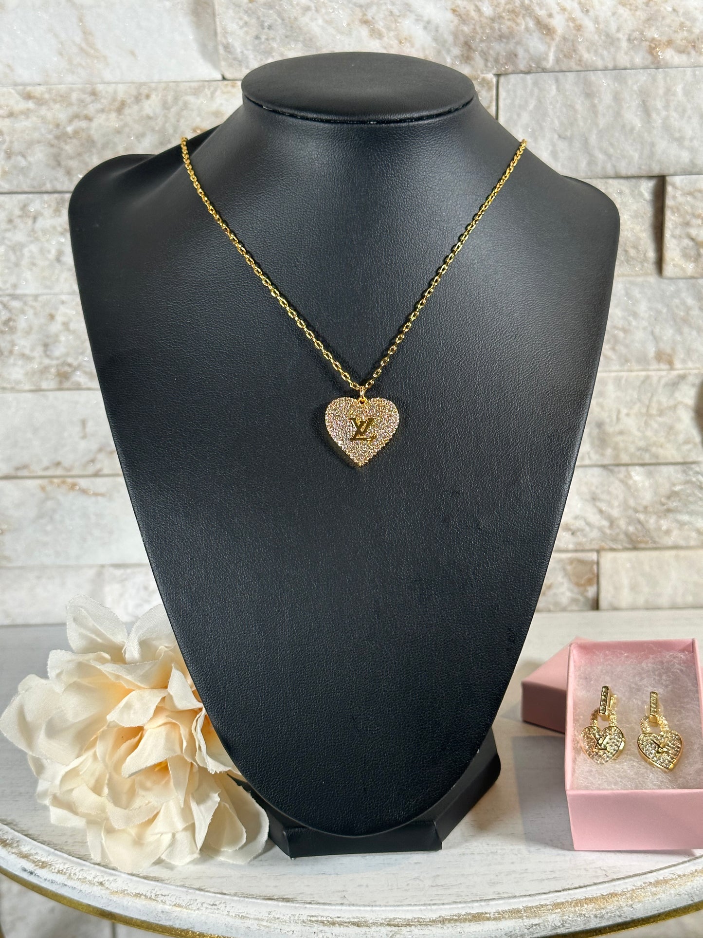 Jewelry Set- Lulu Heart Set