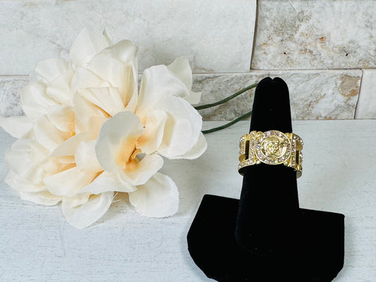 Ring- Ver Bling and Gold- Adjustable