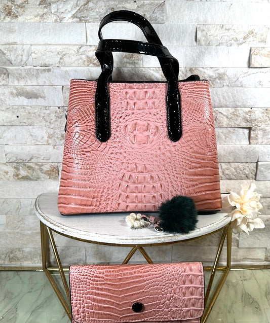 $59.99- Pink Croc Bag