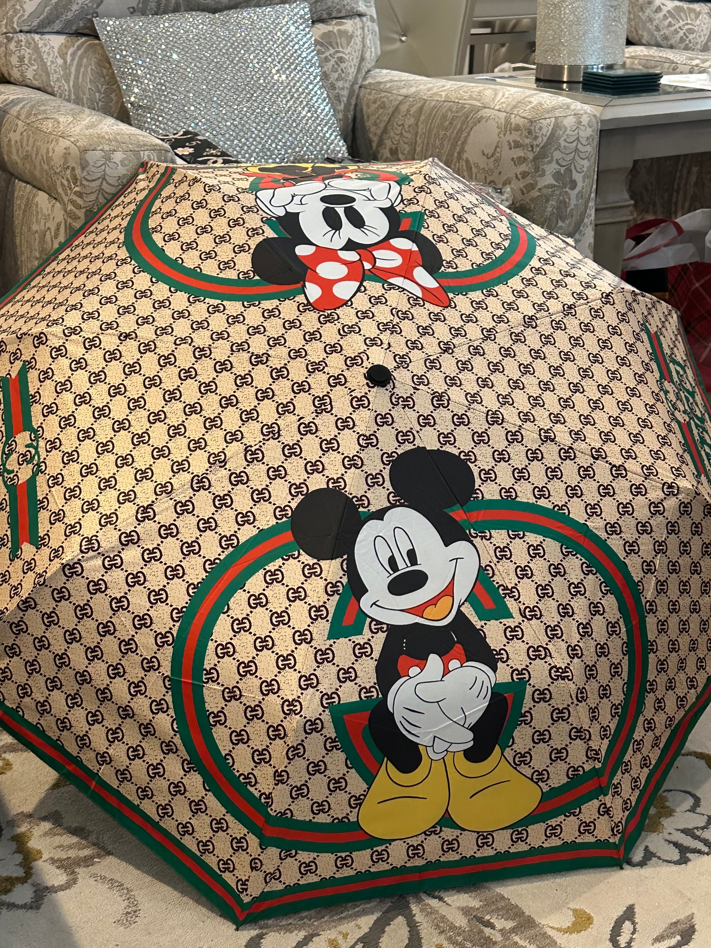 Accessories- Mickey and Minnie GG Umbrella